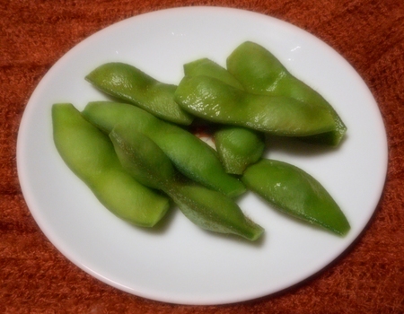 丹波篠山の枝豆収獲