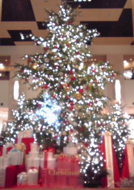 玉川高島屋クリスマスツリー