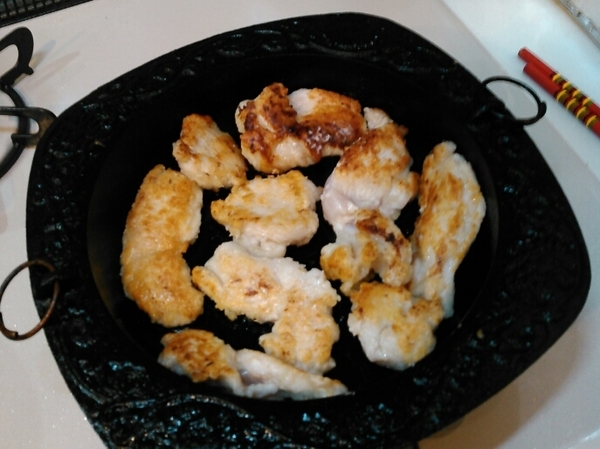 柚子塩糀鶏肉焼き